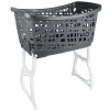Gifi Entretien Du Linge|Panière à linge sur pieds et roulettes