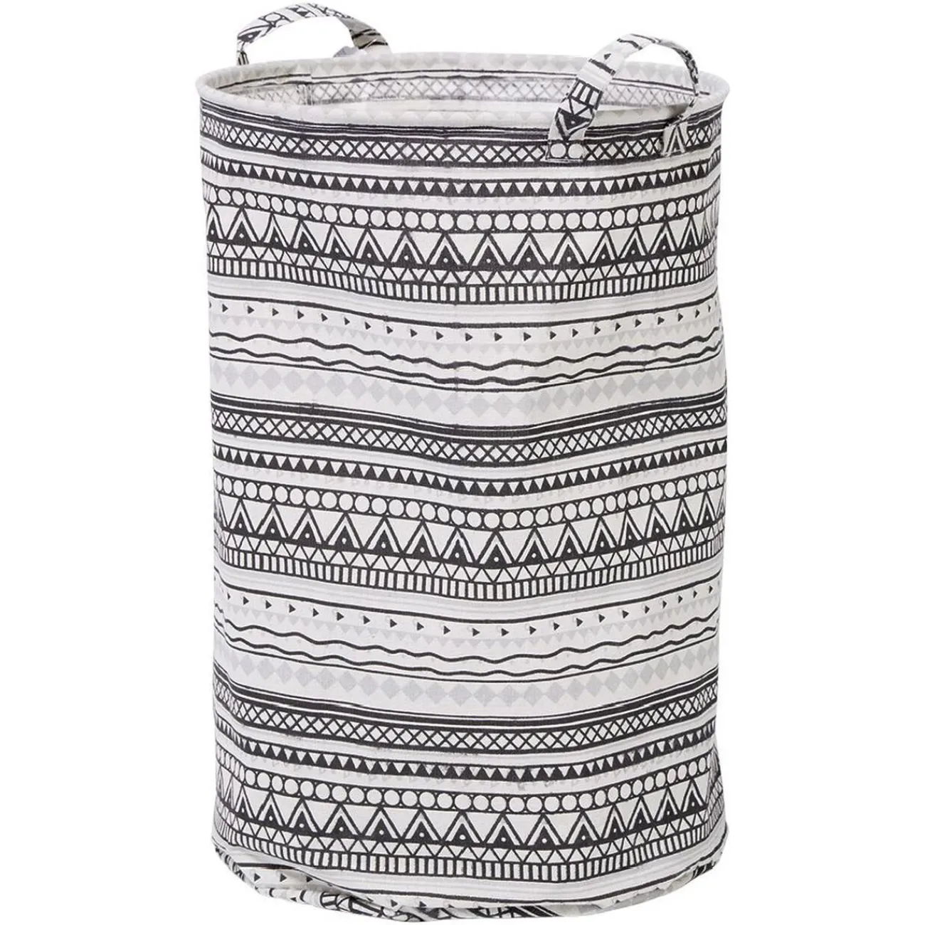 Gifi Entretien Du Linge|Panière à linge waterproof imprimé en coton