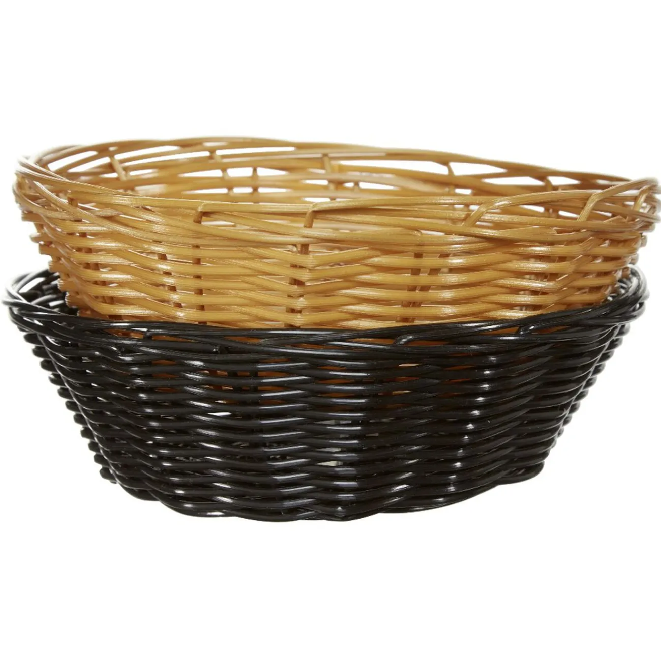 Gifi Panière à pain noire et beige x2