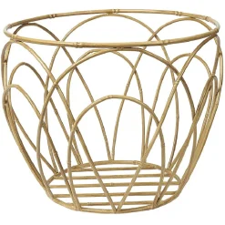 Gifi Rangement|Panière ajouré en bambou Ø40 cm