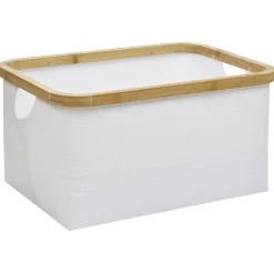 Gifi Rangement|Panière armature bambou grand modèle