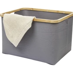 Gifi Rangement|Panière armature bambou moyen modèle