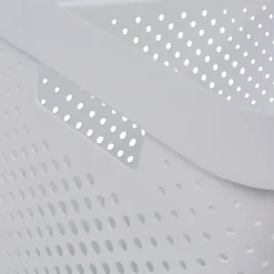 Gifi Entretien Du Linge|Panière bac de rangement 17 L blanc