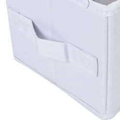 Gifi Rangement|Panière blanche rectangulaire Box Cube