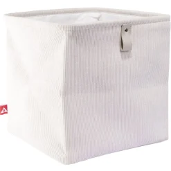 Gifi Rangement|Panière Box Cube velours 31x31xH31 cm