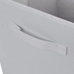 Gifi Rangement|Panière Box Cube 31x31x31cm blanc