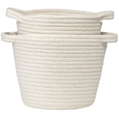 Gifi Rangement|Panière coton x2