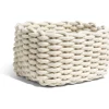 Gifi Rangement|Panière écrue tressée