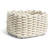 Gifi Rangement|Panière écrue tressée