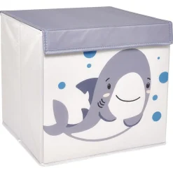 Gifi Rangement|Panière cube motif animal pour enfant