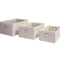 Gifi Rangement|Panière déco encastrable blanche X3