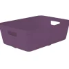 Gifi Rangement|Panière de rangement 5 L violette