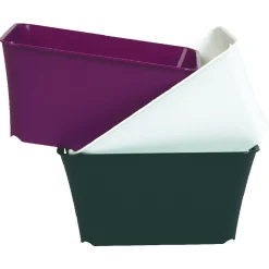 Gifi Rangement|Panière de rangement blanche 1,5 L