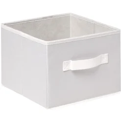 Gifi Rangement|Panière de rangement blanche