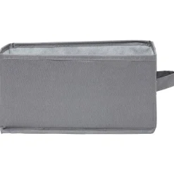 Gifi Rangement|Panière de rangement Box Cube gris 29x15xH15cm