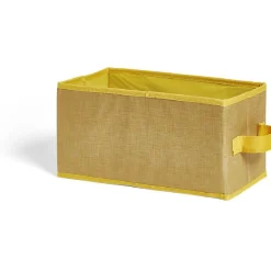 Gifi Rangement|Panière de rangement Box Cube design multicolore 29x15xH15cm