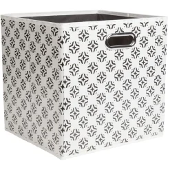 Gifi Rangement|Panière de rangement carré Box Cube x2
