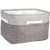 Gifi Rangement|Panière de rangement grise