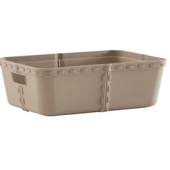 Gifi Rangement|Panière de rangement grise 5 L