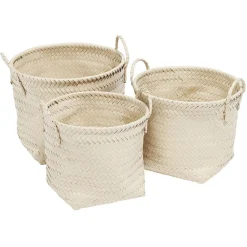 Gifi Rangement|Panière de rangement Kaiwi Ø35xH31 cm