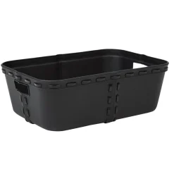 Gifi Rangement|Panière de rangement noire 1,3 L