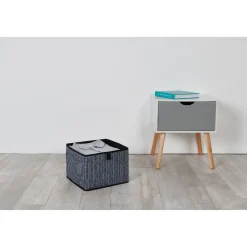 Gifi Rangement|Panière de rangement polyester x2