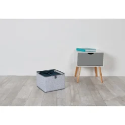 Gifi Rangement|Panière de rangement polyester x2