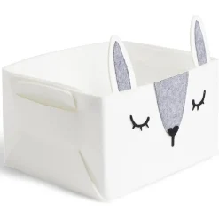 Gifi Rangement|Panière de rangement pour enfant motif animal feutrine 4 modèles