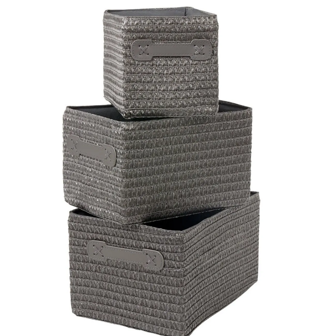 Gifi Aménagement Salle De Bain^Panière de rangement x3