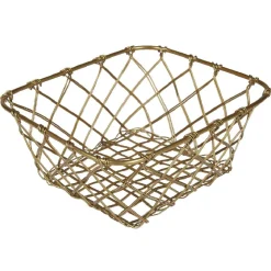 Gifi Rangement|Panière doré