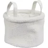 Gifi Rangement|Panière douceur blanc