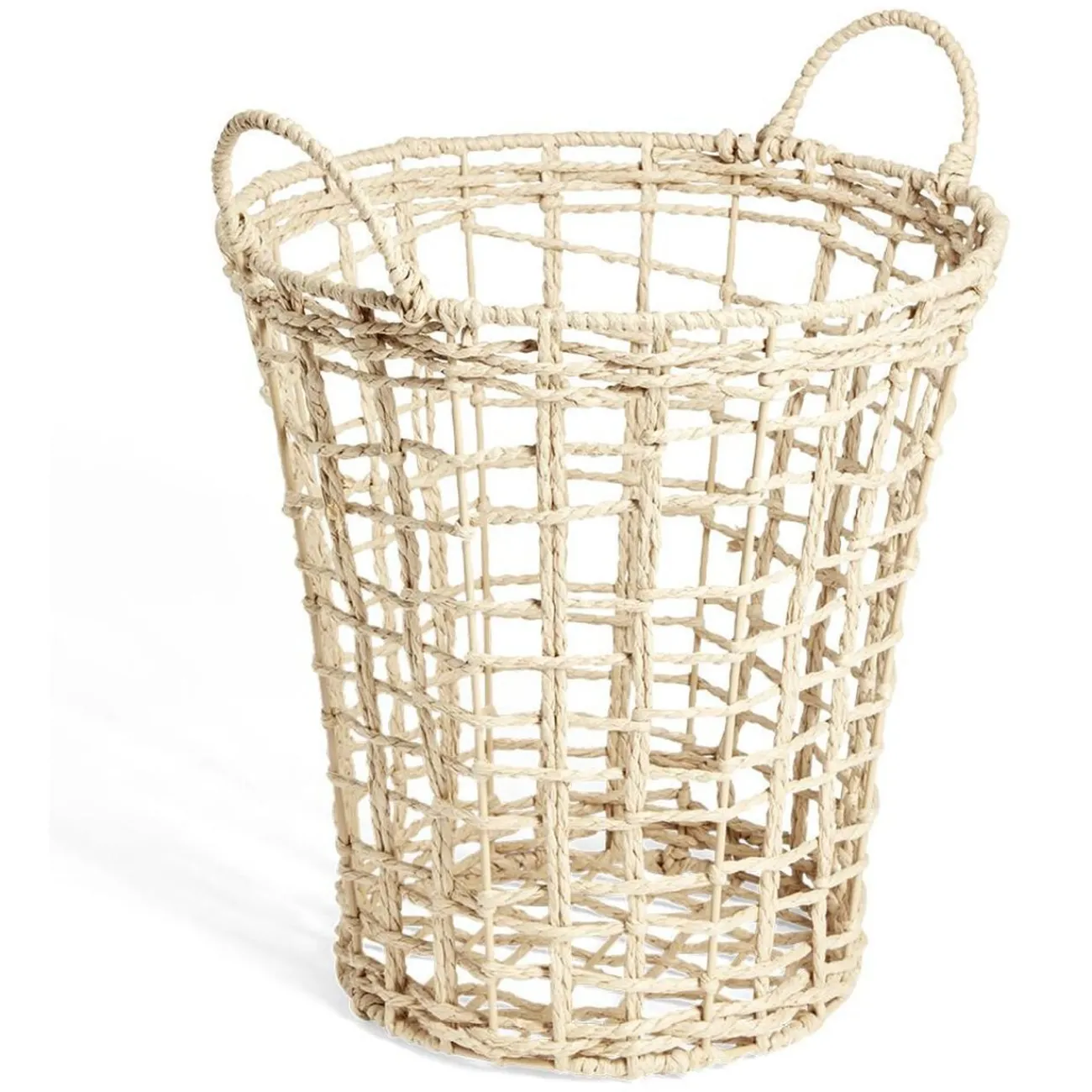 Gifi Rangement|Panière en corde jute naturel Ø30xH30cm