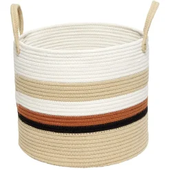 Gifi Rangement|Panière en coton Ø35 x H.30 cm