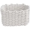 Gifi Rangement|Panière en coton effet tricot 27x22xH.16 cm