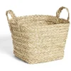 Gifi Rangement|Panière en jacinthe tressée petit modèle 33x32x25cm