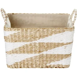 Gifi Rangement|Panière en jonc de mer 48 x 36 x H.30 cm