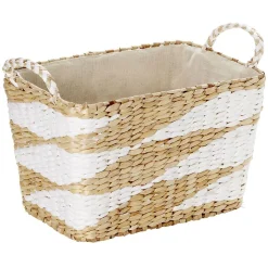 Gifi Rangement|Panière en jonc de mer 38 x 26 x H.24 cm