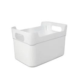 Gifi Rangement|Panière en plastique coloré