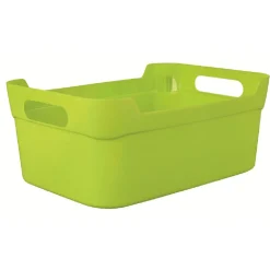 Gifi Rangement|Panière en plastique coloré