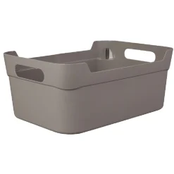 Gifi Rangement|Panière en plastique coloré