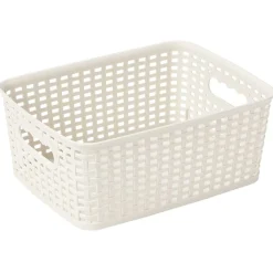 Gifi Rangement|Panière en plastique 4,5L - 4 coloris