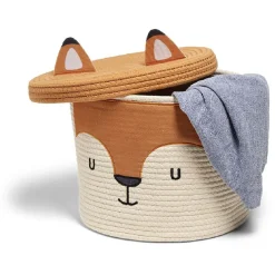 Gifi Rangement|Panière enfant renard Ø30x25.5cm