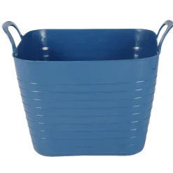 Gifi Rangement|Panière flexible 27 L bleu