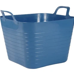 Gifi Rangement|Panière flexible 27 L bleu