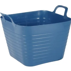 Gifi Rangement|Panière flexible 27 L bleu