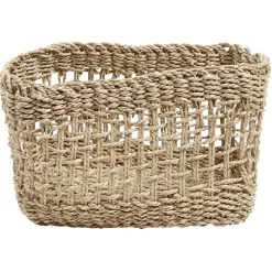 Gifi Rangement|Panière jacinthe d'eau tressée petit modèle