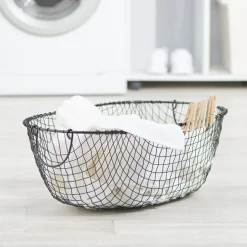 Gifi Entretien Du Linge|Panière métal