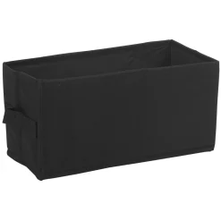 Gifi Rangement|Panière noire rectangulaire Box Cube