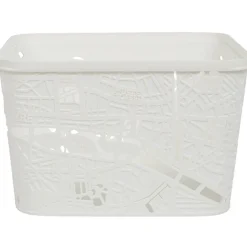 Gifi Rangement|Panière plastique 18 L design Paris