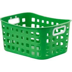 Gifi Rangement|Panière rangement L.25xl.18,5xH.12,5cm plastique 3 coloris